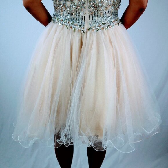 Terani Couture Jeweled Formal Strapless Dress $407 - Picture 7 of 9